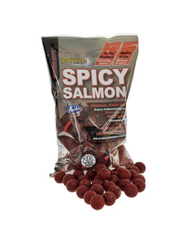 Bouillettes STARBAITS PC SPICY SALMON 14MM 800G